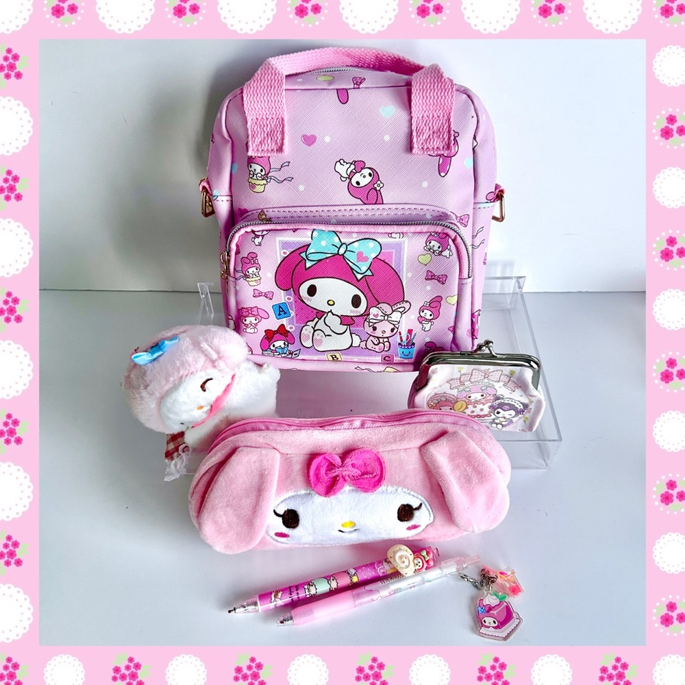 💝(MY303) My Melody Adorable 6-Piece Purse Bundle!